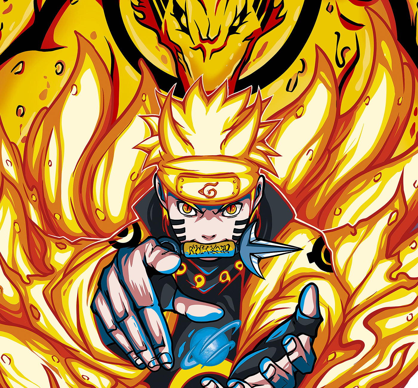 NARUTO | ASURA KURAMA MODE TEE