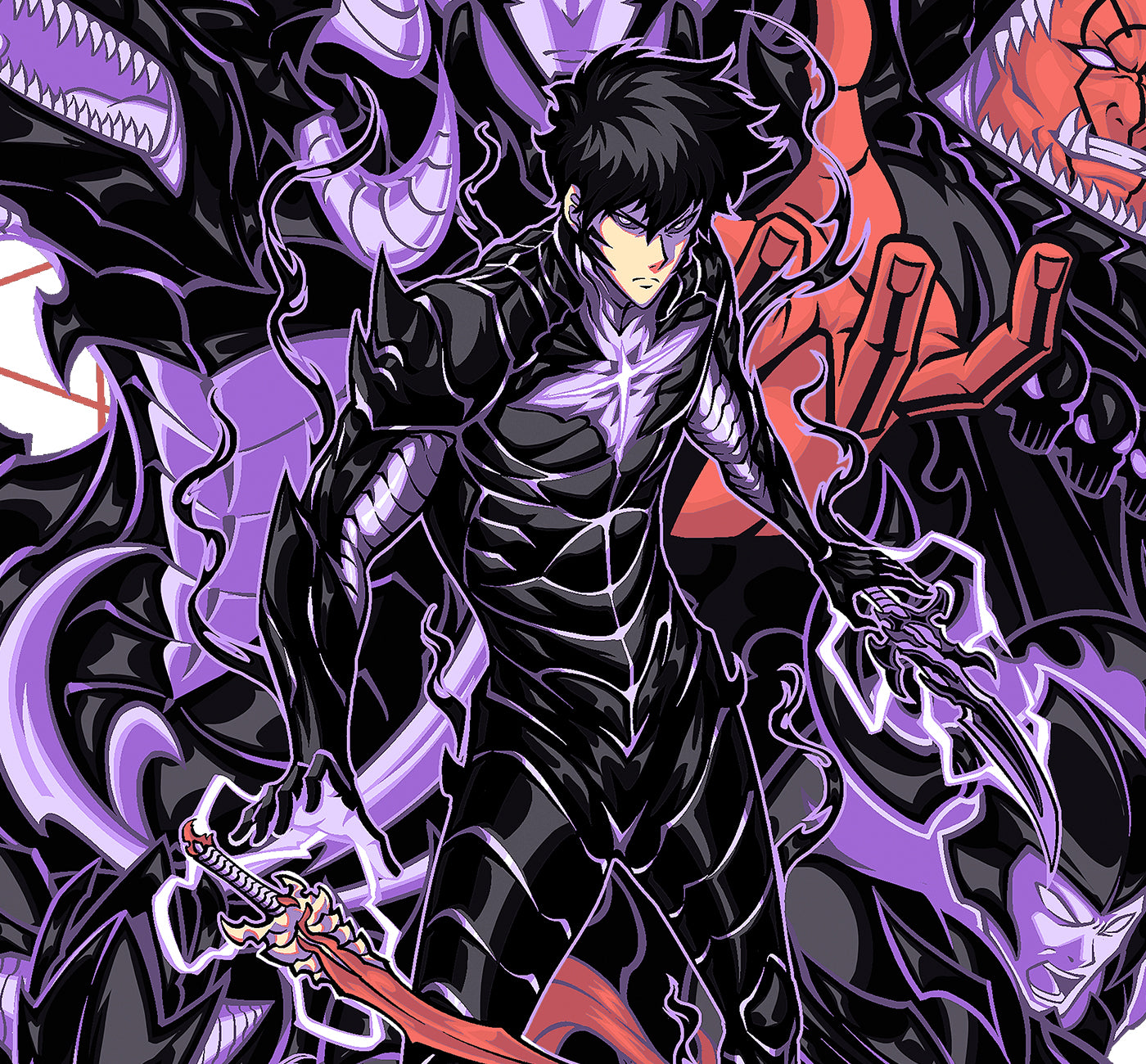 SUNG JIN-WOO | SHADOW MONARCH TEE