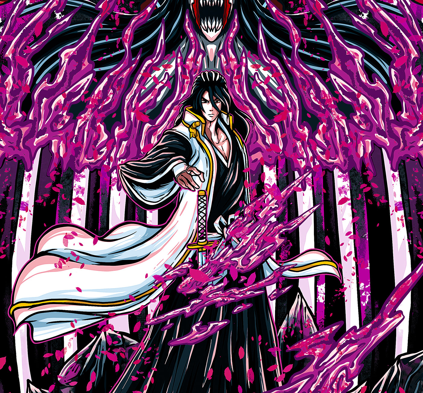BYAKUYA VS ÄS NÖDT | THOUSAND CHERRY BLOSSOMS TEE