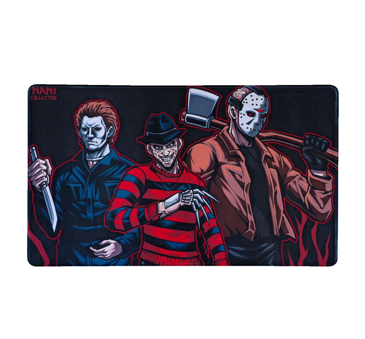 FREDDY, JASON, MICHAEL | HORROR TRIO MOUSE PAD